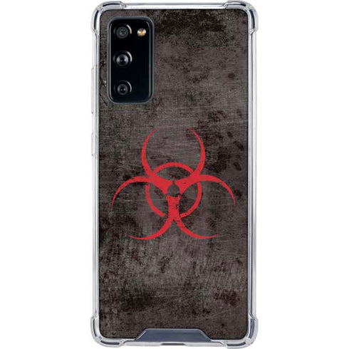 Biohazard Red Galaxy S20 FE Clear Case